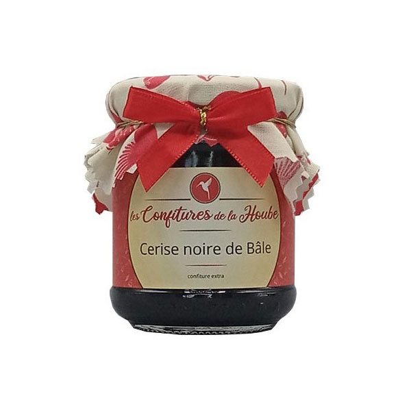 Cerise Noire de Bâle 220 gr Confiture extra