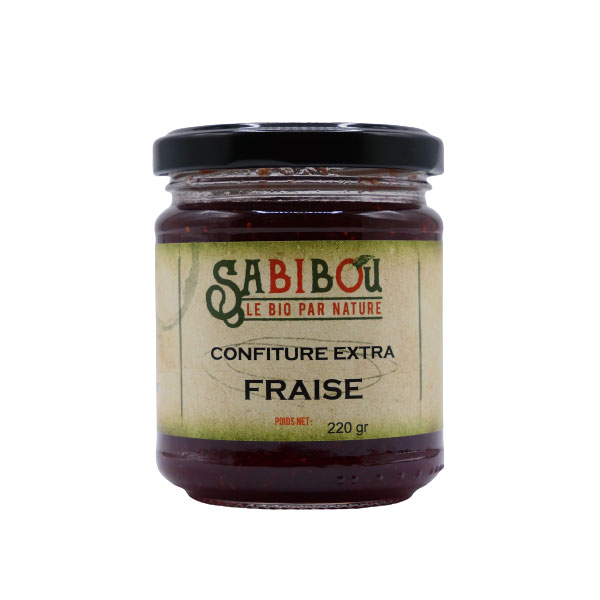 Fraise 220 gr - Confiture BIO