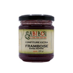 Framboise sans pépins 220 gr confiture BIO