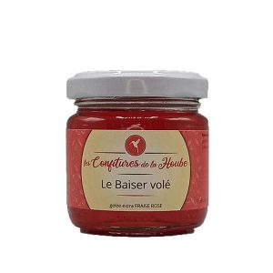 Le Baiser Volé 110 gr Gelée extra de Fraise à la Rose