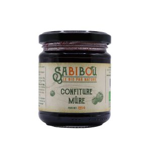 Mûre 220 gr confiture BIO