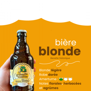 Bière blonde 75 cl
